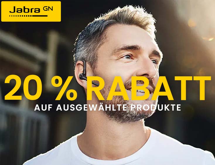 20 % Rabatt-Gutschein auf Jabra