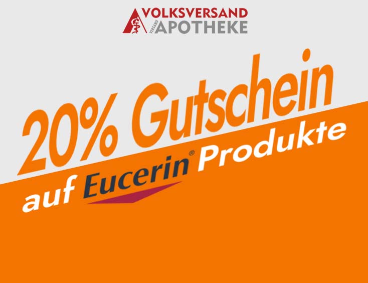 20% Gutschein auf Eucerin Produkte