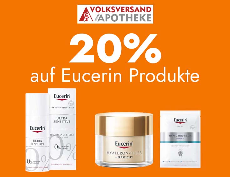 20% auf Eucerin Produkte