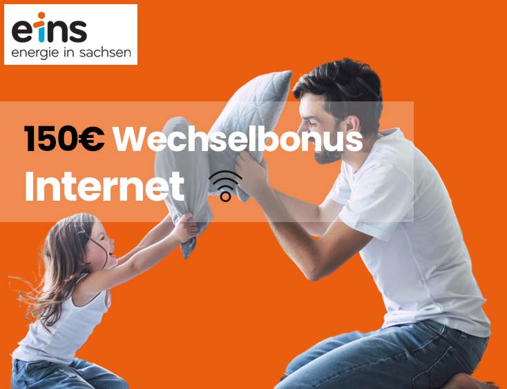 150 € Wechsel-Bonus Internet
