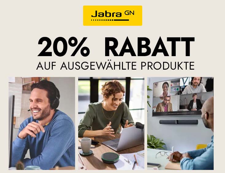 20% Gutschein für Jabra!