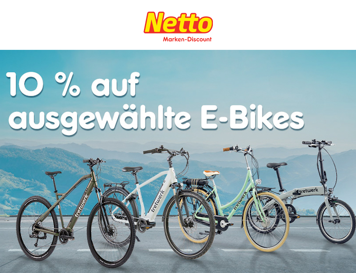 10% auf E-Bikes der Marke Tretwerk