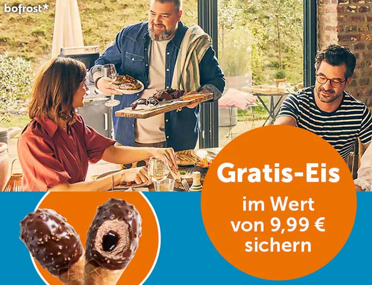 bofrost* | Gratis Eis: „Waffelhörnchen Schoko-Wunder“