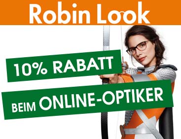 10% Rabatt: Online-Optiker RobinLook