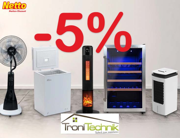 5% Gutschein Tronitechnik