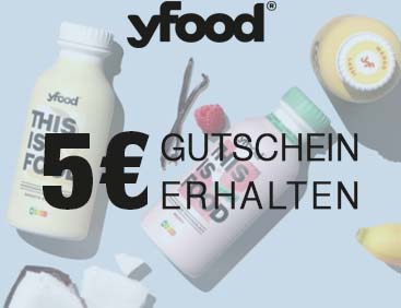 yfood: 5 € Gutschein erhalten