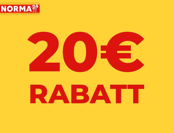 20€ Rabatt auf alles bei NORMA24