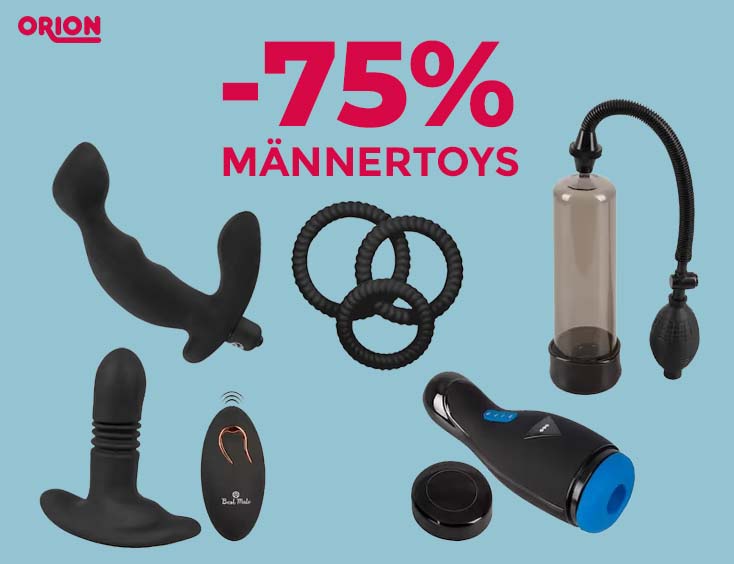 Bis zu 75% Rabatt auf Männertoys