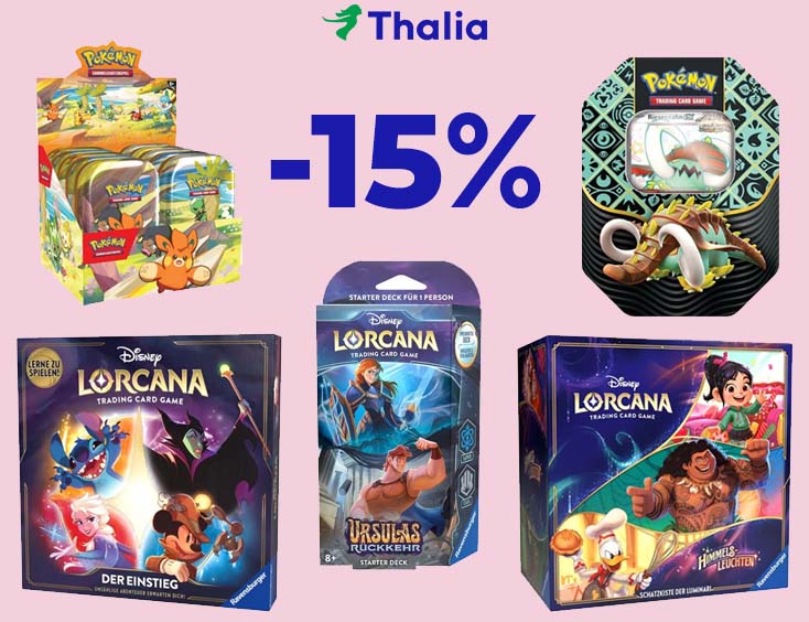 15% auf Pokémon & Lorcana!