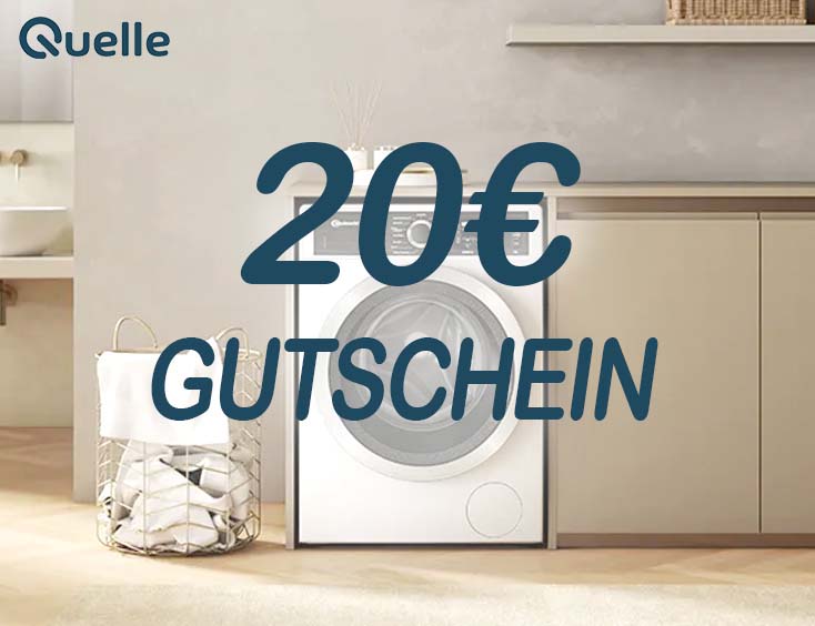 20€ Gutschein für Quelle