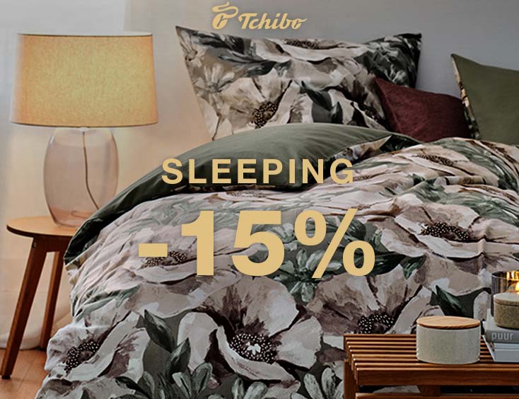 15% Rabatt auf "Sleeping"