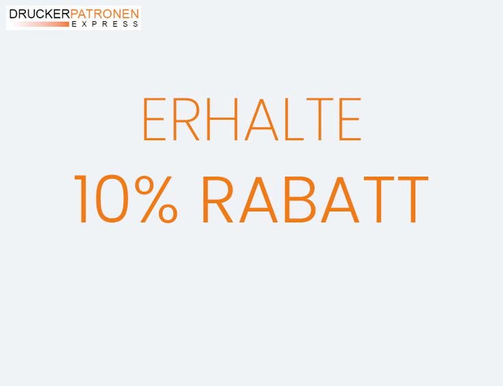 Erhalte 10% Rabatt