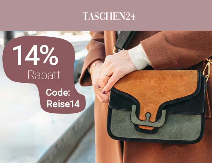 14% auf Koffer & Reisegepäck