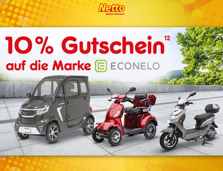 10% auf Artikel der Marke Econelo