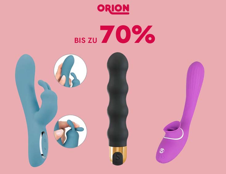 Bis zu 70% auf Vibratoren