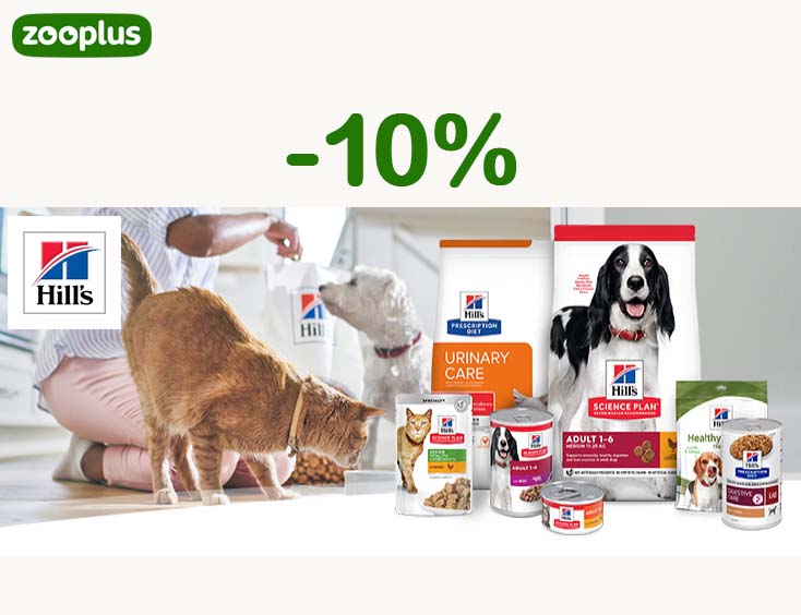 -10% auf alle Hill's Science Plan Produkte