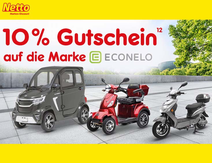 10% auf Artikel der Marke Econelo