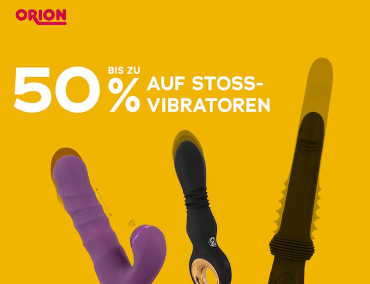 Bis zu 50% auf Stoßvibratoren