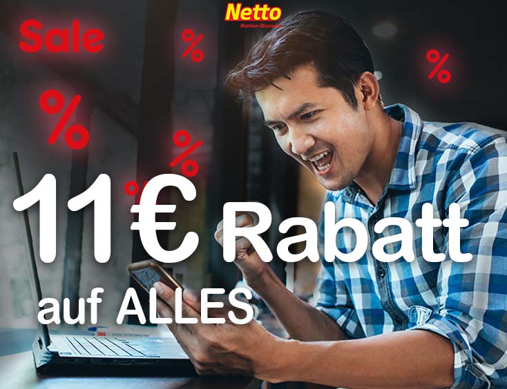 11€ Rabatt auf Alles