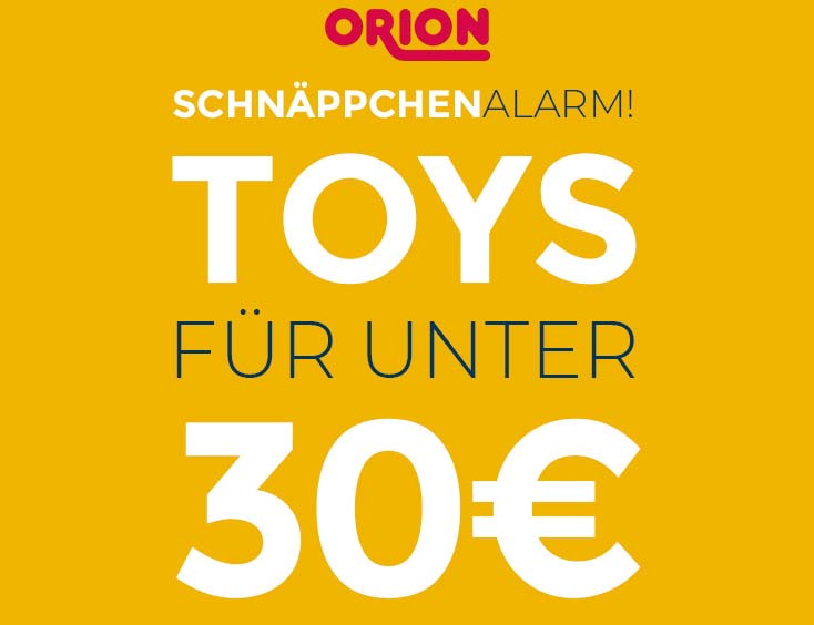 Schnäppchenalarm! Toys für unter 30€