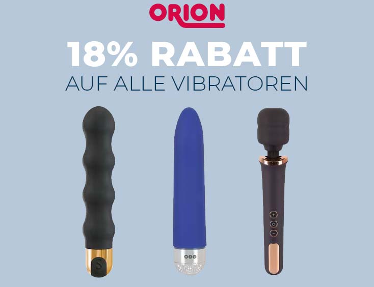 Good Vibes Only: 18% auf ALLE Vibratoren