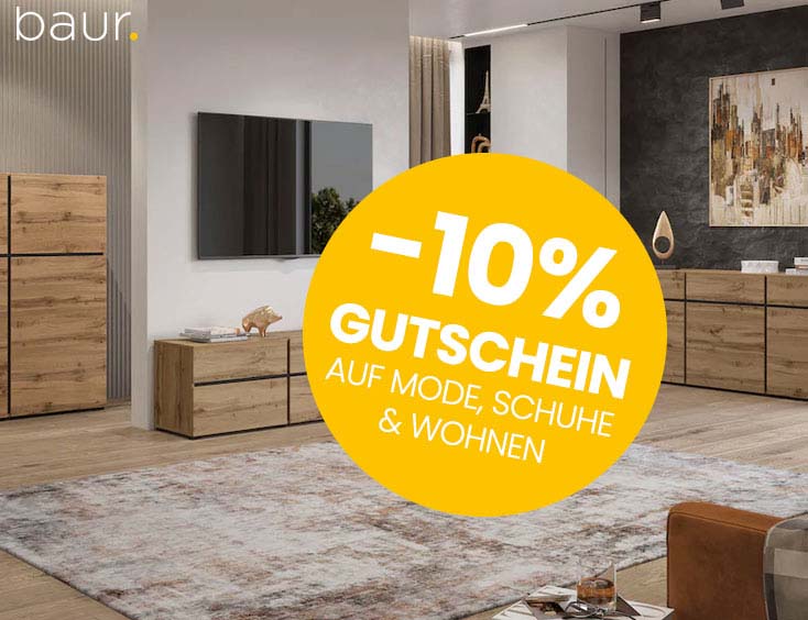 -10% Gutschein auf Mode, Schuhe & Wohnen