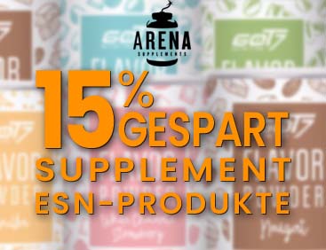 15% sparen: Supplement ESN-Produkte