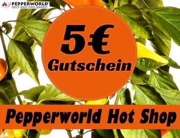 5 € Gutschein: Pepperworld Hot Shop