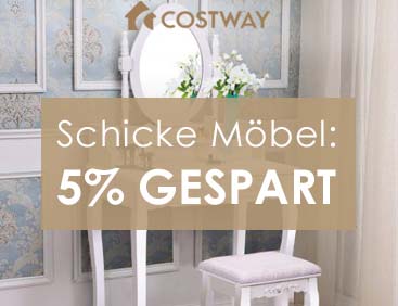 Schicke Möbel: 5% GESPART