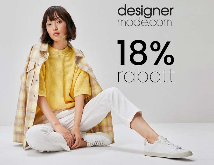Designer-Mode: 18% Rabatt CODE