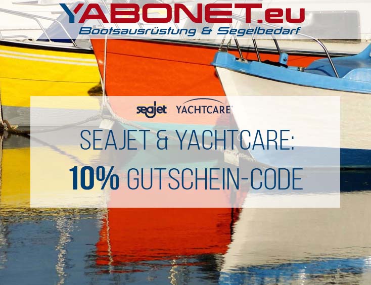 Seajet und Yachtcare 10% Gutschein-Code