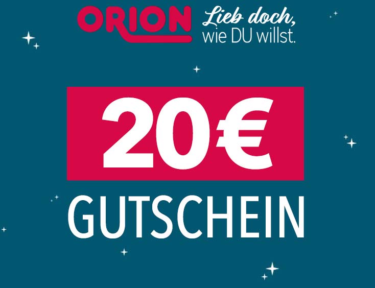 20 € RABATT-Code für Orion