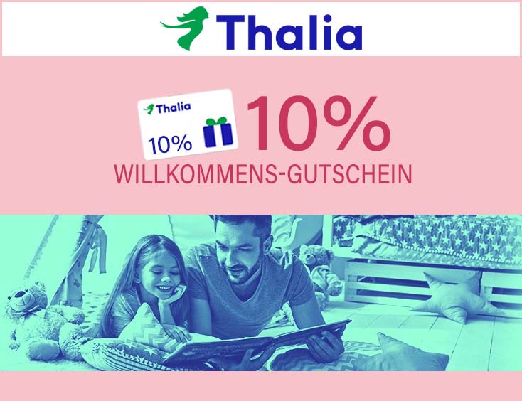 10% Willkommens-Gutschein für Thalia