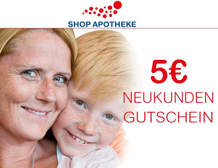 5€ Neukunden-Gutschein für Shop-Apotheke