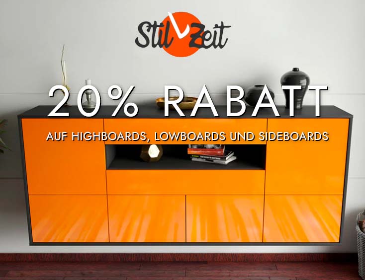 -20% Highboards, Lowboards & Sideboards