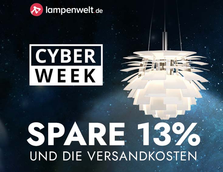 Cyber Week bei Lampenwelt  -13 %