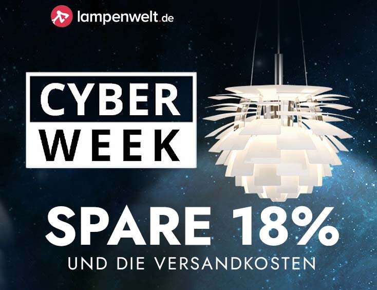 Cyber Week bei Lampenwelt  -18 %