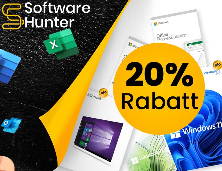 Softwarehunter -20% Gutschein
