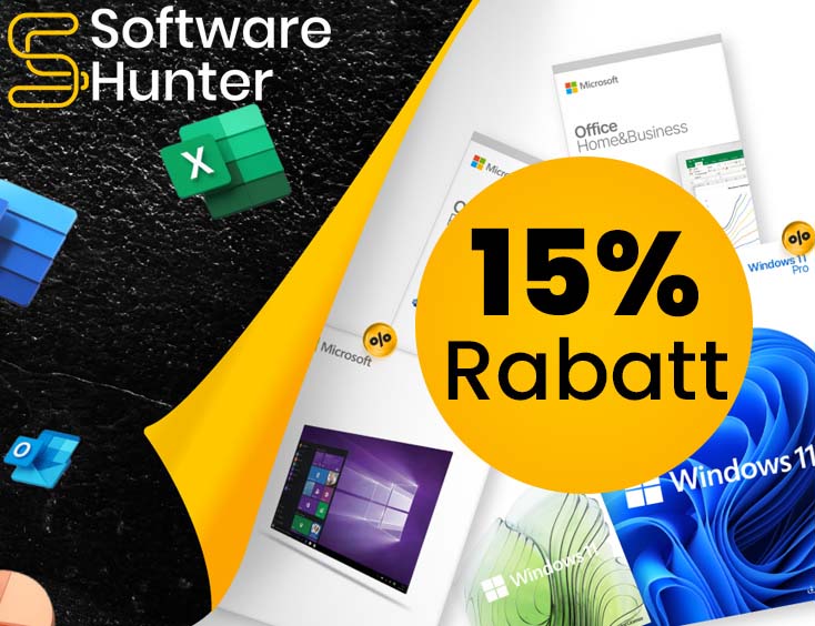 Softwarehunter -15% Gutschein