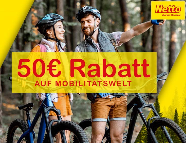 50 € Rabatt auf die Mobilitätswelt