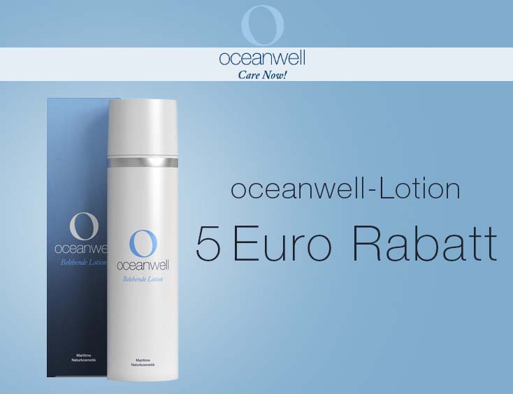5 Euro Rabatt Oceanwell-Lotion