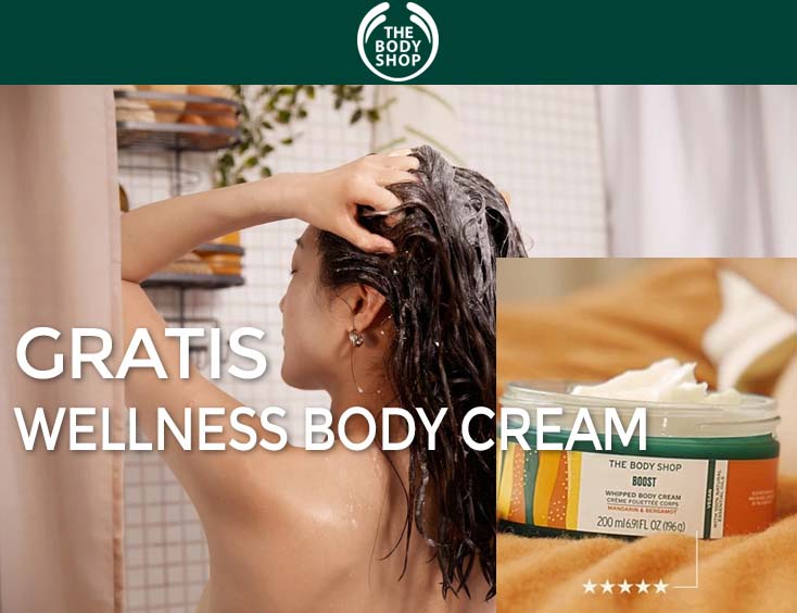 Wellness Body Cream gratis
