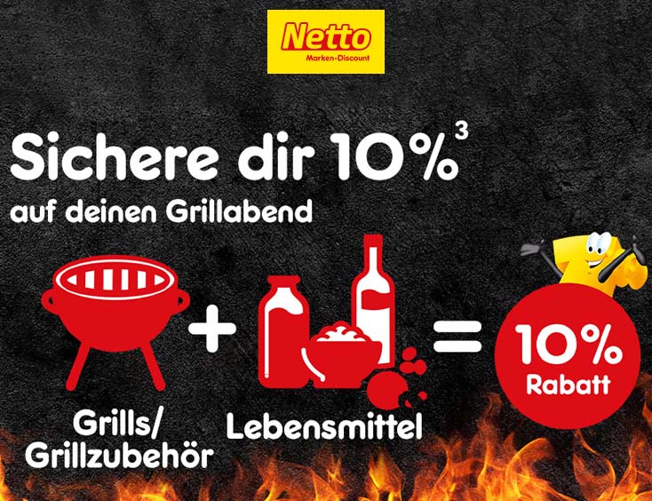 -10% Grills/Grillzubehör & Lebensmittel