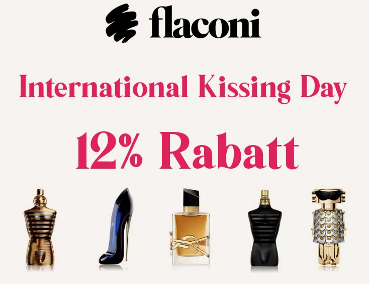 International Kissing Day: 12% Rabatt