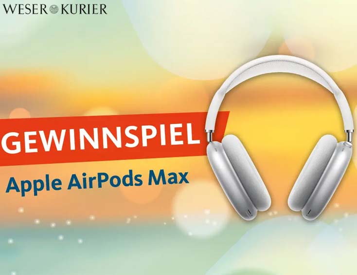 Kopfhörer Apple AirPods Max Verlosung