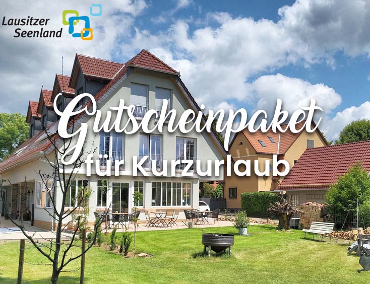 Wertgutschein Seenlandhof Buchwalde + Bootsanbieter expeditours