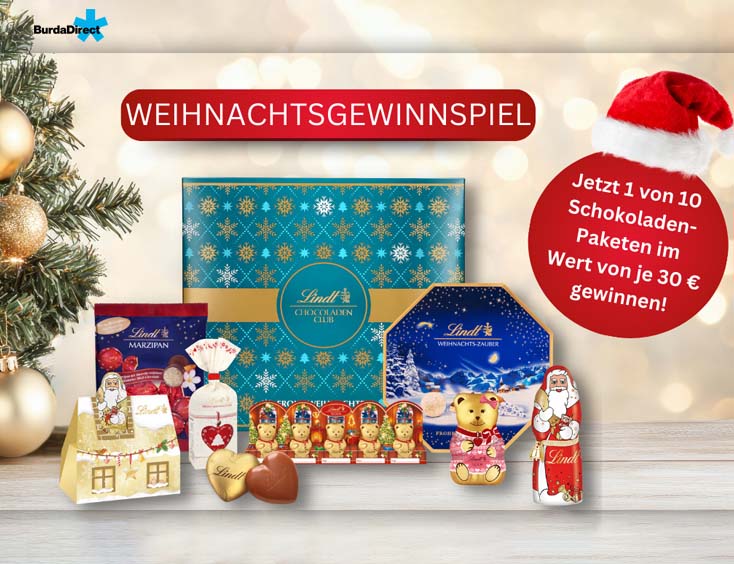 Schokoladenpaket Gewinnspiel