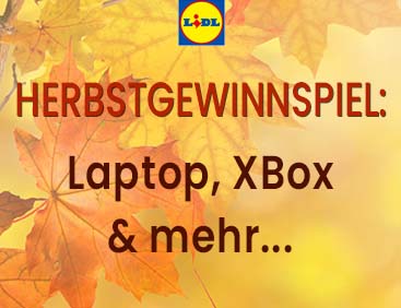 LIDL: Laptop, XBox und mehr gewinnen