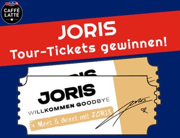 JORIS Tour-Tickets gewinnen