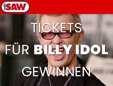 Tickets für Billy Idol gewinnen